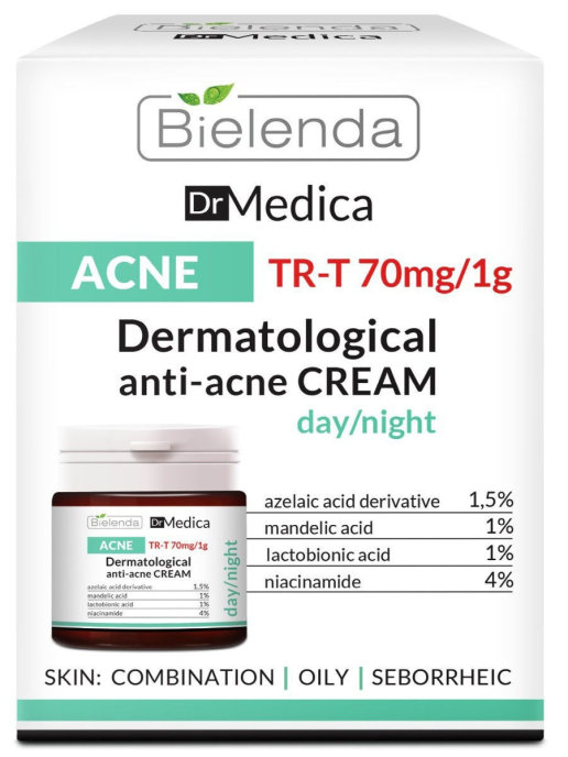 Сыворотка для лица дневная\ночная Bielenda Dr Medica Acne анти акне, 30 мл