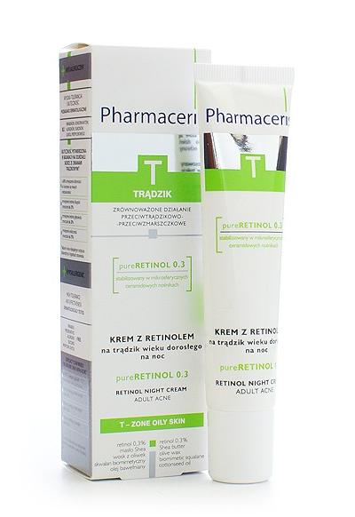 Ночной крем Pharmaceris T с ретинолом pure Retinol 0,3, 40 мл