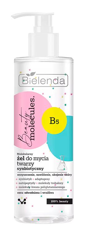 Молекулярный гель для умывания Bielenda Beauty Moleculas с синбиотиком, 195 г