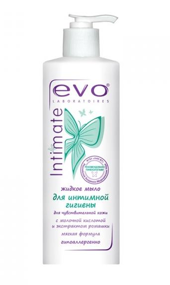 Жидкое мыло для интимной гигиены ЭВО для чувствительной кожи, 200 мл