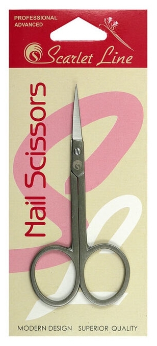 Маникюрные ножницы Scarlet Line 10287 S, 3.5см