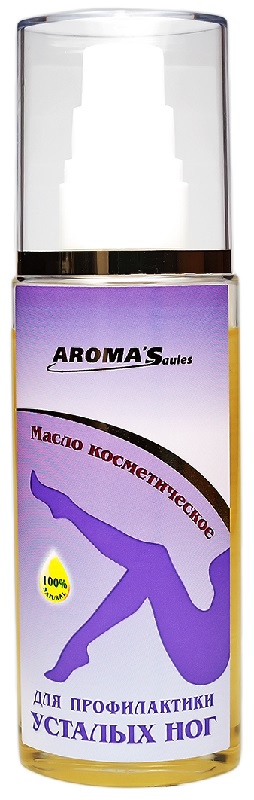 Косметическое массажное масло Aroma'Saules "Для профилактики усталых ног", 75 мл