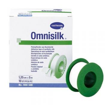Пластырь из искуственного шелка Hartmann Omnisilk 1,25 см х 5 м