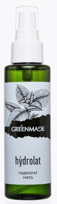 Гидролат для лица GreenMade "Мята" для всех типов кожи, 110 мл