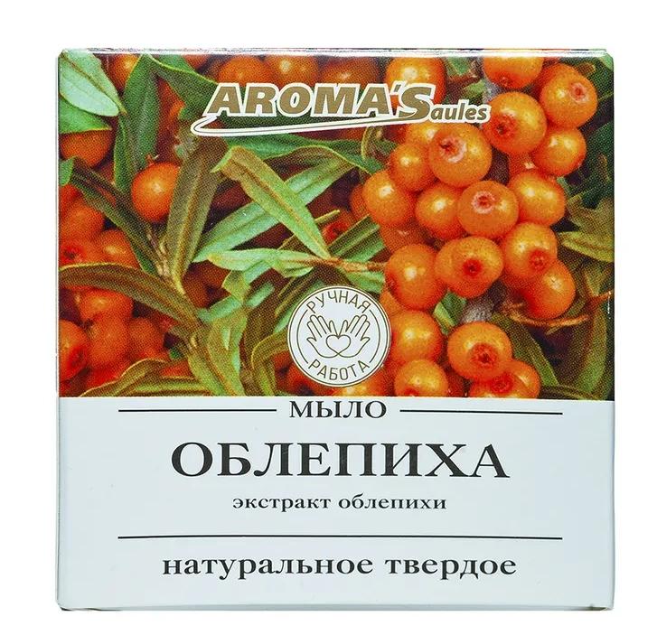 Мыло твердое Aroma'Saules натуральное "Облепиха", 85 г