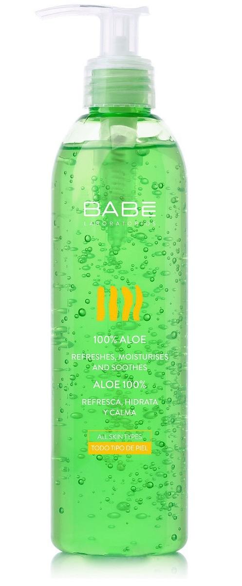 Гель увлажняющий для тела Laboratorios BABE "100% Алоэ", 300 мл
