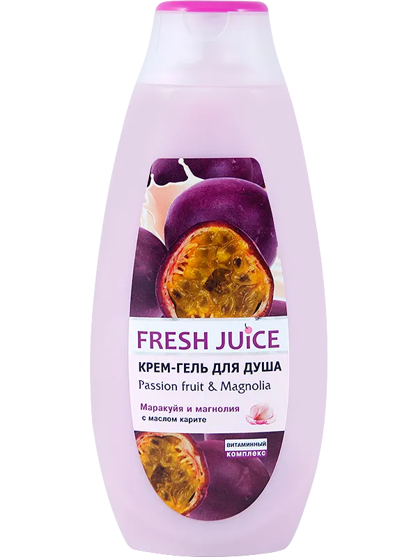 Крем-гель для душа Fresh Juice "Маракуйя и Магнолия", 400 мл