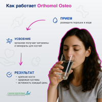 БАД ОРТОМОЛ/ORTHOMOL® Osteo для костей (порошок) № 30