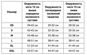 Бандаж коленный с отверстием для коленной чашечки Ortex ОРТЕКС 04H