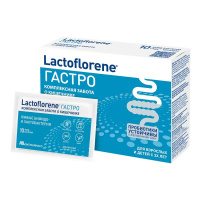 БАД Lactoflorene Гастро для восстановления микрофлоры кишечника, 10 саше